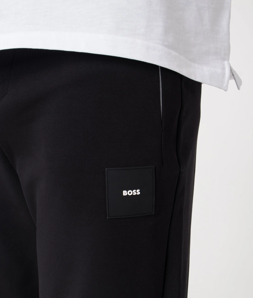 Hugo Boss Mens Regular Fit Hadiko Rib Joggers